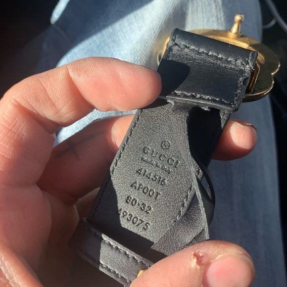 Gucci Double G marmont shiny belt buckle - Picture 2 of 5